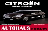 sonderheft mit AutohAus 6/2009 IM Netz: ... Forum Citroen_final.pdf · Concept-Car C-Cactus als technologieträger auf Seite 19 6/2009 AutohAus 3. ... Für Christophe Musy, Vorstand