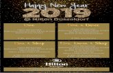 Happy New Year - Hilton...Frontside Happy New Year 1 Glas Winzersekt Exklusives Dinnerbuffet (18 bis 21 Uhr) Kostenfreies Parken € 65,- pro Person € 100,- pro Person 1 Glas Winzersekt