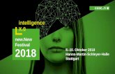 new.New Festival 2018€¦ · STARTUP CONTEST Neue Technologien International VIP Jury Award Show Mentorenprogramm STAGE TIME Inspirierendes Diskussionen Fireside Chats Fuck-Up Sessions
