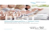 Weiterbildungsprogramm 1. Halbjahr 2020 · Erfolgsfaktoren. NRW.INVEST unterstützt Sie bei Ihrer Arbeit mit einer Vielzahl von ... (u.a. Business Model Canvas, Corporate Lean Ansatz)