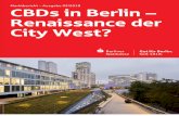 CBDs in Berlin – Renaissance der City West?. ·  · 2018-07-23Hochhäuser – Zoofenster und Upper West – verändern zudem die Skyline. Inwieweit die City West nun auch ihre