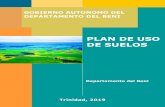 PLAN DE USO DE SUELOS - CEDIB ... Integral del Estado - SPIE se constituye en el conductor del proceso de planificación del desarrollo integral del Estado Plurinacional de Bolivia,