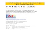 Patients 2009 Handbuch - HEILPRAKTIKER-ONLINE · Das Patients 2009-Installations-DiskImage (DMG) enthält bereits ... (das Programm-Bundle läßt sich im Finder mit dem Rechtklick