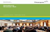 Handbuch Grosser Rat · 2017-03-09 · Rund 20 Mal im Jahr tagt der Grosse Rat des Kantons Thurgau. Die Ratssitzungen fin-den in der Regel alle zwei Wochen am Mittwochmorgen (9.30
