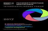 INTERPLAN 13016 Bro FSTG 2017 Tagungsprogramm DA2017.fachsektionstage-geotechnik.com/wp-inhalt/... · 6 22. Symposium Felsmechanik und Tunnelbau Mittwoch, 06.09.2017 Raum 12 + 13