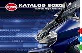 KATALOG 2020 · 2020-04-21 · produziert SYM Zweiräder. Heute zählt der taiwanesi-sche Konzern mit rund 1 Million produzierten Fahrzeugen zu den großen Herstellern der Zweiradbranche.