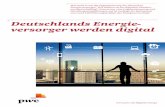 Deutschlands Energie versorger werden digital...Industrie 4.0, Vernetzung der Dinge und ... 14 Die Digitalisierung verändert die Energiewirtschaft radikal ... Digitalisierung beschleunigen