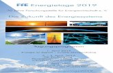 Die Zukunft des Energiesystems - AKTUELLES Energietage.pdf · Moderation: Maximilian Irlbeck, Zentrum Digitalisierung.Bayern (ZD.B) Power-To-Heat-Anlagen als aktiver Baustein der
