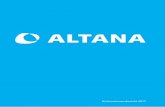 Ansprechpartner Inhalt - ALTANA - ALTANA AG...1 BYK 1.030,4 2 ECKART 385,3 3 ELANTAS 488,7 4 ACTEGA 342,6 Gesamt 2.247,0 1 4 2 3 17,1 % 21,8 % 45,9 % 15,2 % Konzer nproﬁ l 2017 Die