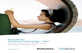 Zukunft der Consumer Technology – 2017 - Deloitte …...Zukunft der Consumer Technology – 2017 9 Einführung Die Studie »Die Zukunft der Consumer Technology« erscheint traditionell