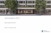 Jahresergebnis 2017 - Zürcher Kantonalbank · 2020-06-09 · Jahresergebnis 2017 Bilanzmedienkonferenz Zürich, 9. Februar 2018. Die Zürcher Kantonalbank im Überblick Dr. Jörg