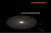 Lichtmesstechnik - Conrad Electronic...Spezifikationen Höchste Präzision – Klassifizierte Messung der Beleuchtungsstärke in lx oder fc nach Klasse B oder Klasse C gemäß DIN