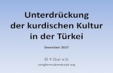 Unterdrückung der kurdischen Kultur in der Türkeisongfornudemdurak.org/wp-content/uploads/2017/12/Unterdrueckun… · für das Malen des Bildes zu 2 Jahren, 9 Monaten und 22 Tagen