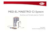 CI System AM - MED-EL€¦ · betreut CI-Träger und Kunden direkt durch kompetenten und effektiven Support berät bei technischen Fragen und beseitigt Störungen am CI-System durch