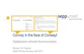 Convey in the face of Conway! - ASQF€¦ · Convey in the face of Conway! Vorstellung 28.06.2017 2 . Qualität ist lebenswichtig – auch für Marken Wir sorgen dafür, dass Patienten