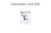 Geodaten und GISpsvg.wdfiles.com/local--files/seminarplan/vg10a.pdf · FDO (Mapguide, Autodesk Map 3D) ... Spatial Reference Identifier (WGS84) Dimension Schema. Ergebnis Tabelle