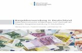 Bargeldverwendung in Deutschland - Deutsche Bundesbank€¦ · Bargeldverwendung in Deutschland Makroökonomische Schätzungen zum Ausmaß der illegalen Bargeldverwendung in Deutschland