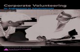 Corporate Volunteering · „Die Zusammenarbeit mit dem Volunteer habe ich als äusserst angenehm empfunden. Aufgrund seiner Er-fahrungen konnte er den Schülern konkrete Beispiele
