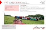 JJ|express 1/1 7 - Die Johanniter - Startseite · PDF file JJ| ex press 1/17 – Newsletter der Johanniter Jugend in der JUH e.V. | | Seite 3 LV Hessen/Rheinland-Pfalz/Saar Einsatz