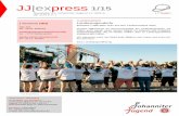 JJ|express 1/15 - Johanniter [live] · JJ| ex press 1/15 – Newsletter der J ohanniter Jugend in der JUH e.V. | | Seite 4 RV Bergstraße – Pfalz Wahl einer neuen Regionaljugendlei-tung