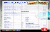 Sealife Oberhausen CC Speisekarte 800x1200mm€¦ · Für nähere Informationen zu Zusatzstoffen und Allergenen fragen Sie bitte unsere Mitarbeiter. ABENTEURER Speisen und Getränke
