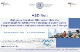 ASD-Netz - apk-ev.de · . ASD-Netz . Koordinatorin: Prof. Dr. I. Kamp- Becker . APK: Forschungsnetze Psychische Erkrankungen, 21.- 22. April 2016 . Autism Spectrum-Disorder ASD •