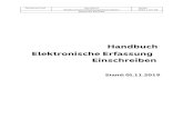 Handbuch Elektronische Erfassung Einschreiben€¦ · Deutsche Post Handbuch -Elektronische Erfassung Einschreiben- Seiten Seite 3 von 58 Deutsche Post AG 7.4 Internationale Einschreiben