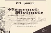 sonnelandschlacht gourmet metzgete A6 2018€¦ · Gourmet-Metzgete Original Bäre-Metzgete vom Matthias i de Sunne Landschlacht. à discrétion Freitag, 26. bis Sonntag, 28. Oktober