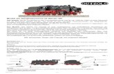 Modell der Dampflokomotive 24 004 der DR - Gützold · Dampflokomotive 24 004. Um eine detaillierte Wiedergabe vieler Einzelheiten zu erreichen, sind viele Teile wie Pumpen, Sandfallrohre,