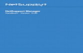 NetSupport Managerresources.netsupportsoftware.com/resources/manualpdfs/nsm_man… · SUPPORT: Wenn bei der Installation der Software Probleme auftreten, müssen Sie sich zunächst