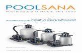 Pool & Sauna Discount seit 2005€¦ · 3 Sand ® lteranlage Plus/Pro/Prime Ø 300, Ø 400, Ø 500 mm Montage- und Bedienungsanleitung eine Rollierung (Schotter) einbringen bzw. einen