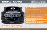 Flyer BBQ GAS toom - Propan Gas bei S&E kaufen | Gase€¦ · BBQ-GAS Passt in nahezu jeden Gasgrill *im Vergleich zu 5kg Propangasﬂ aschen 8 kg Gasfüllmenge Premium Design Sicherer