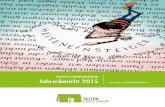 Lesefest seiteneinsteiger Jahresbericht 2015 · 2. SEITENEINSTEIGER International & HARBOUR KIDS: Große Namen für kleine Leser! Die Welt zu Gast bei Freunden: Den Auftakt zur 2015er
