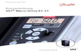 VLT® Micro Drive FC 51files.danfoss.com/download/Drives/MG02BA03.pdf · Weitere Informationen finden Sie in der Norm EN 60364-5-54 § 543.7. Fehlerstromschutzschalter Wenn Fehlerstromschutzschalter