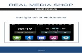 REAL MEDIA SHOP · 2 REAL MEDIA Vielen Dank für Ihr Vertrauen, das Sie uns mit dem Kauf des Multimedia Gerät erwiesen haben. Wir wünschen Ihnen viel Spaß mit Ihrem neuen Gerät