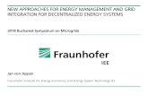 NEW APPROACHES FOR ENERGY MANAGEMENT AND GRID …microgrid-symposiums.org/wp-content/uploads/2018/07/180823_MG… · mix of user-focus, optimal control and automation. RES invest-ments
