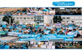 UNICEF-YouthFestival 2020€¦ · UNICEF-YouthFestival 2020 „Beim YouthFestival wachsen Jugendliche zu einer Gruppe zusammen, die aus ganz verschiedenen Teilen Deutschlands kommen.