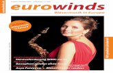eurowinds.de euro Ausgabe 2/2014 (März/April) · EUR 6,00 ...€¦ · nächst mit Jazz und dann vielleicht irgend-wann mit Blasorchestern. »Beim Saxophon denkt jeder sofort an Amerika