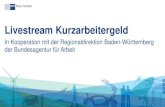 Livestream Kurzarbeitergeld - IHK Region Stuttgart€¦ · Gesetzesentwurf-VO: Abmilderung/Reaktion auf Unwägbarkeiten und Auswirkungen von COVID-19 § 109 Abs. 5 SGB III (n.F.)