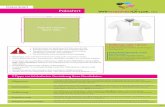 Poloshirt - WIRmachenDRUCK · 5 Tipps zur fehlerfreien Gestaltung Ihrer Druckdaten Poloshirt Hintergrundbilder, Farben, Verläufe und Gra˜ken sollten unbedingt bis an den Rand des