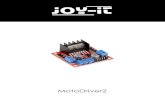 MotoDriver2 - JOY-iTanleitung.joy-it.net/wp-content/uploads/2017/06/SBC-MotoDriver2... · und Ihren Raspberry Pi, wie auf vorherigem ild zu sehen. Übertragen Sie das nachfolgende
