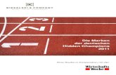 Die Marken der deutschen Hidden Champions · Die Hidden Champions-Studie basiert auf einer Befragung von 125 Branchenexperten aus Branchen- und Fachverbänden, Instituten, Vereinen