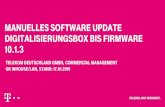 Manuelles Software-Update Digitalisierungsbox€¦ · Manuelles software update Digitalisierungsbox (offline) Im Feld „Quelle“ ist die Auswahl „Lokale Datei“ vorausgewählt.