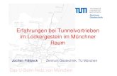 Erfahrungen bei Tunnelvortrieben im Lockergestein im ... · W4 / W3 U5/9 Theresien-wiese U5/9 Ostbahn-hof Vortriebsquerschnitt Max. Setzung [mm] 36 38 26 / 40 Überdeckung ca. [m]