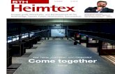 BTH C19060E 9 / 2019 Heimtex - sihl.com€¦ · 112 BTH!Heimtex 9 / 2019 www. raum ausstattung.de tapeten zeitung Objekt-Telegramm Objekt: G stetoilette Projektleitung: Moodesign,