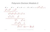 Polynom Division Modulo 2 - Uni Koblenz-Landauunikorn/lehre/gdrn/ss15/03... · Polynom‐Division Modulo 2 Grundlagen der Rechnernetze ‐Übertragungssicherung 14 X6 + X4 + X2 +