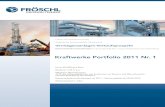 Kraftwerke Portfolio 2011 Nr. 1 - Anleihen- Kraftwerke Portfolio 2011 Nr. 1 Frأ¶schl GeoKraftWerke GmbH