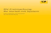 DV-Freimachung: Ihr Vorteil mit System - Deutsche Post€¦ · Die im DV-Freimachungsvermerk enthaltenen Elemente bestehen unter anderem aus dem Matrixcode und der Frankier-ID und