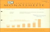 3A .. STATISTISCHE MONATSHEFTE · 3A .. cv MONATSHEFTE 27. Jahrgang · Heft 5 Aufsätze: Beilage: SCH LESWI G-HOLSTE IN Mai 1975 Geldwertsicherung mit statistischen Bezugsgrößen