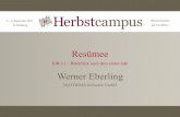 Resümee€¦ · EJB 3.1 – Rückblick nach dem ersten Jahr Werner Eberling MATHEMA Software GmbH. Herbstcampus 2011 – Resümee 2 Agenda •JEE 6 in der Praxis? •Bewertung der